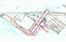 Topografische Bestandsaufnahme - Kolín – Bestandspläne des Betriebsgeländes