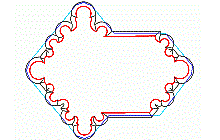 Atypical measured building surveys – The St. Vitus Cathedral in Prague Castle - cross section of a gothic column