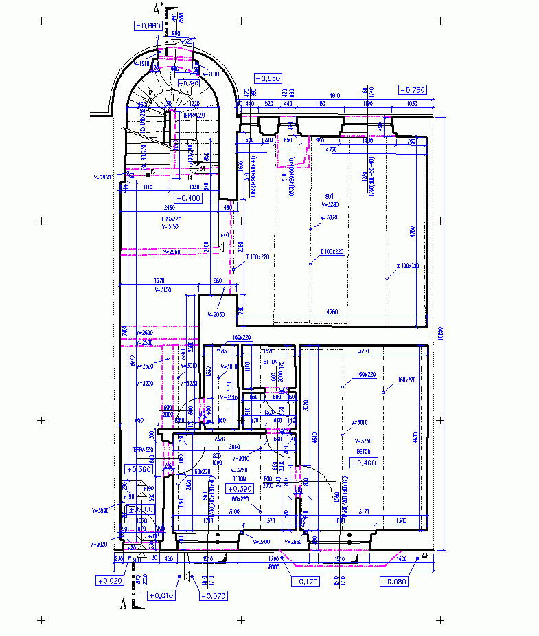 AGM - Architectural and Geodetic Measure - Measured building surveys