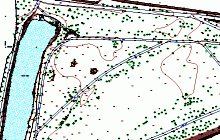 Zaměření tematické mapy - mapové podklady parku Stromovka